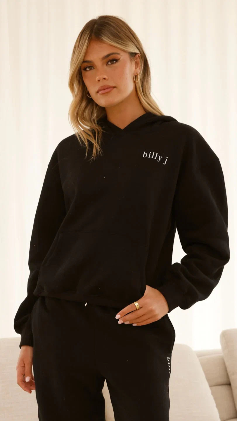 Billy J Hoodie Black