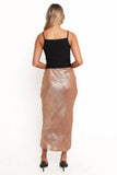 Mata Midi Skirt Golden Sand