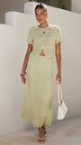 Maisie Maxi Skirt Matcha