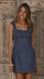 Adley Mini Dress Denim