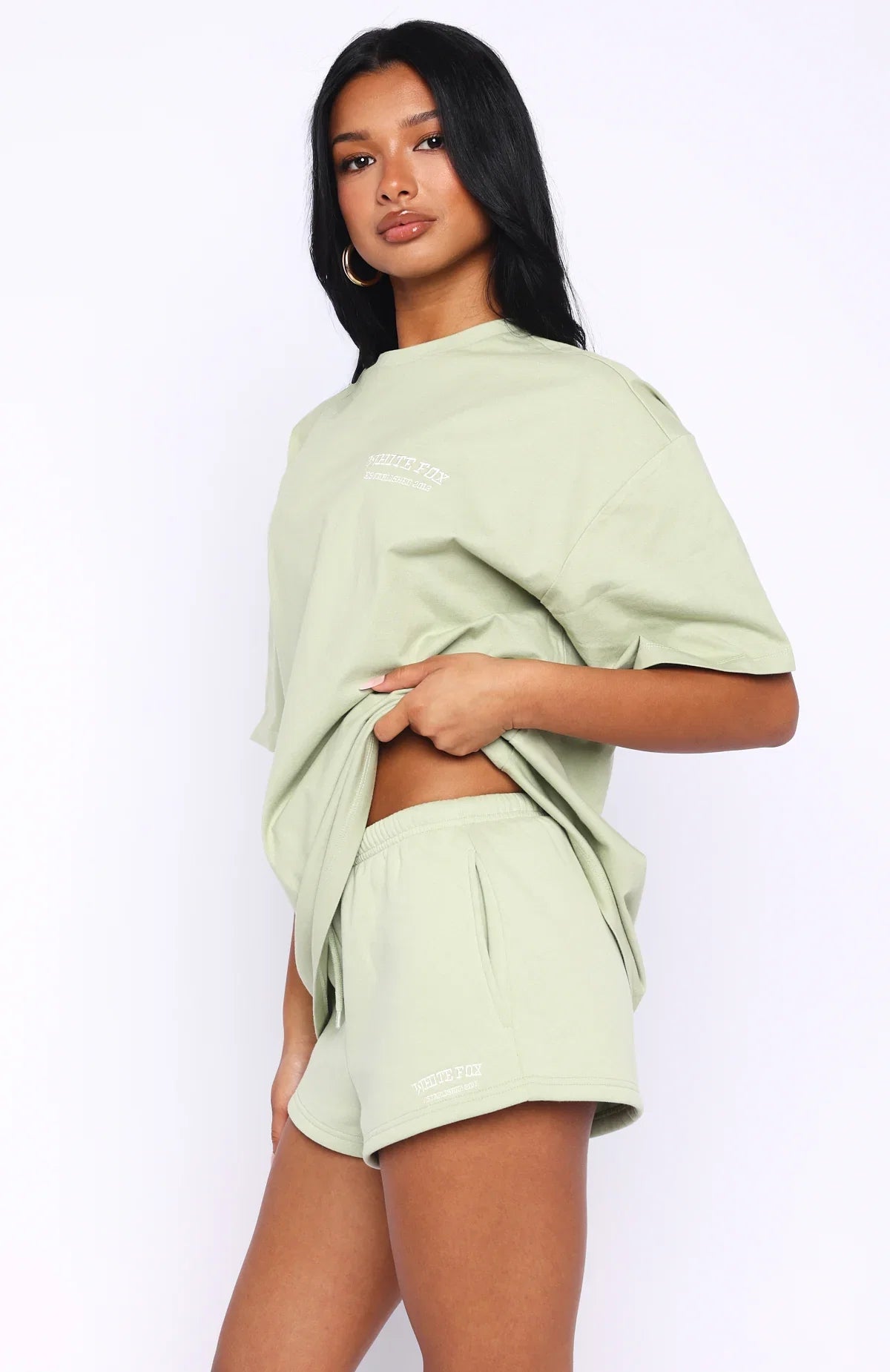 Cant Miss It Lounge Shorts Sage