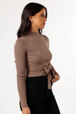 Paige Top Brown