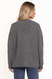 Hammond Tie Up Cardigan Grey