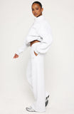 Test Drive Wide Leg Sweatpants Grey Marle