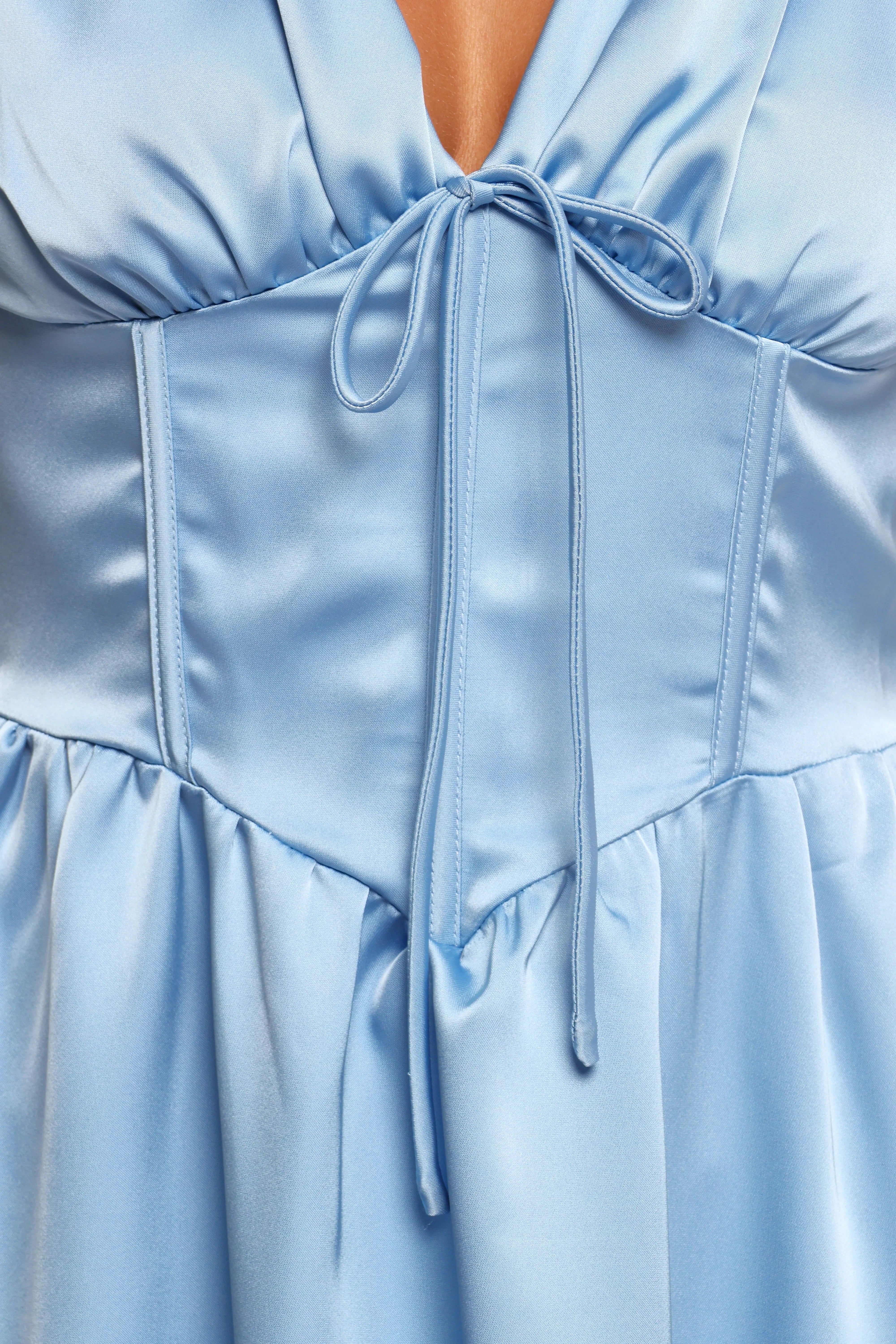Verena Midi Dress Periwinkle Blue