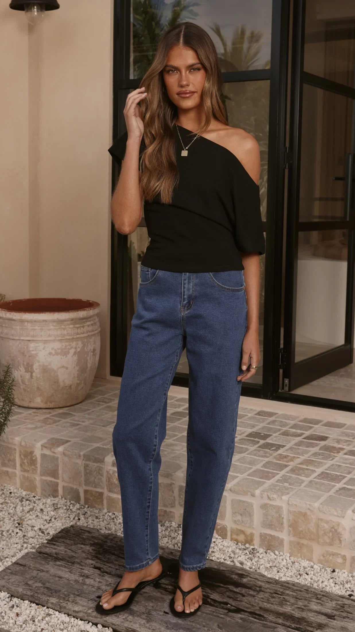 Clove Barrel Jeans Dark Denim