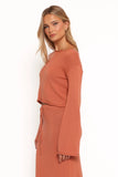 Rooney Knit Sweater Cinnamon