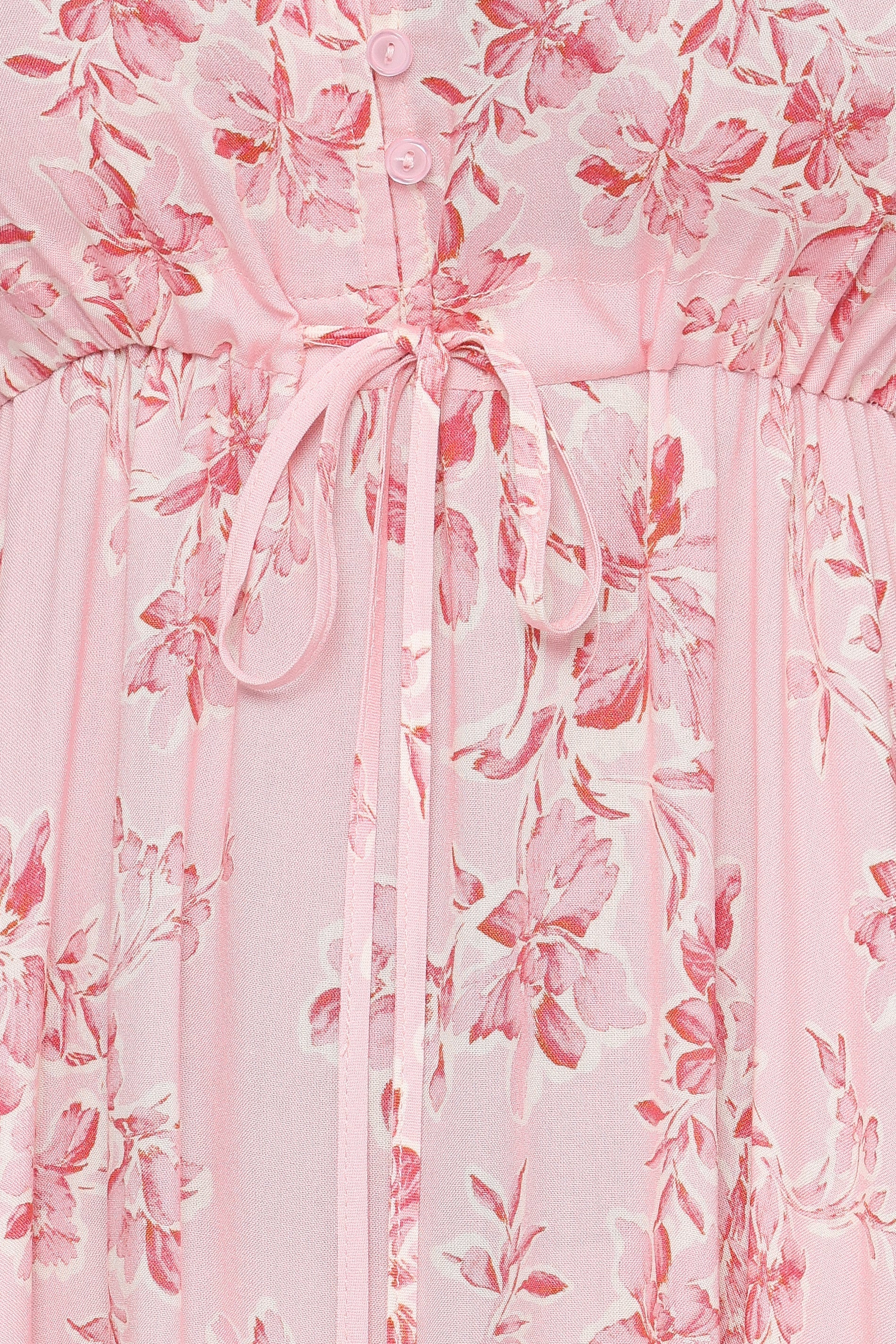 Kelda Dress Rose Pink Floral
