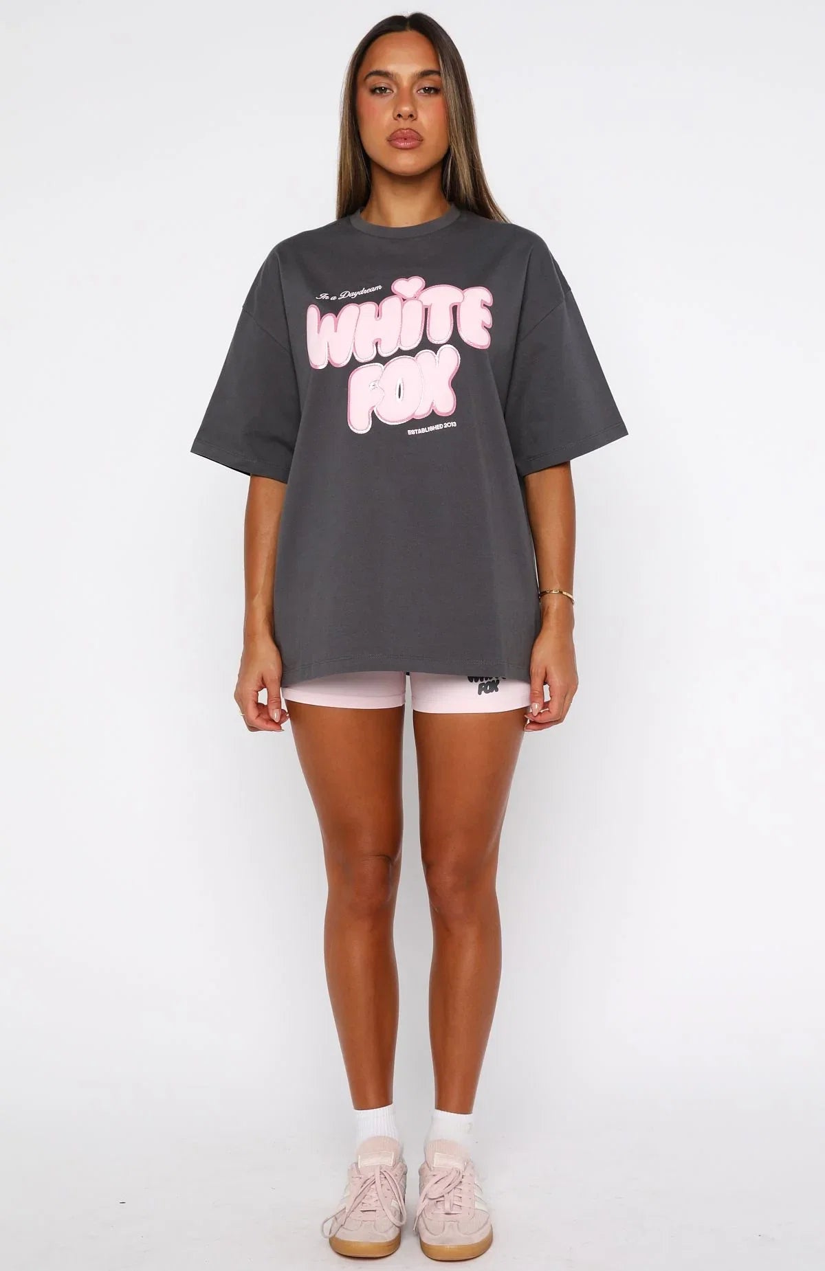 Daydreamers Angelina Oversized Tee Volcanic