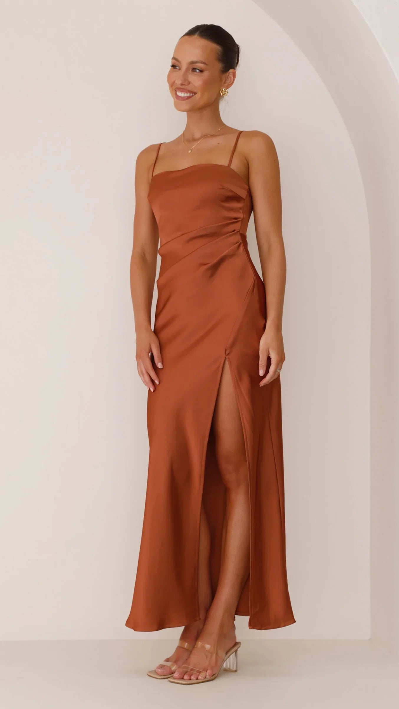 Ilana Maxi Dress Copper