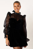 Blaire Longsleeve Mini Dress Black