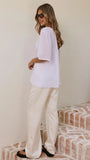 Davette Mesh T Shirt White