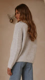 Kouvr Knit Sweater Grey