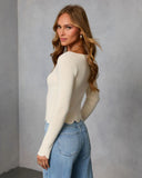 Between Moments Scallop Trim Top
