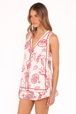 Cefalu Short Set Red Lobster