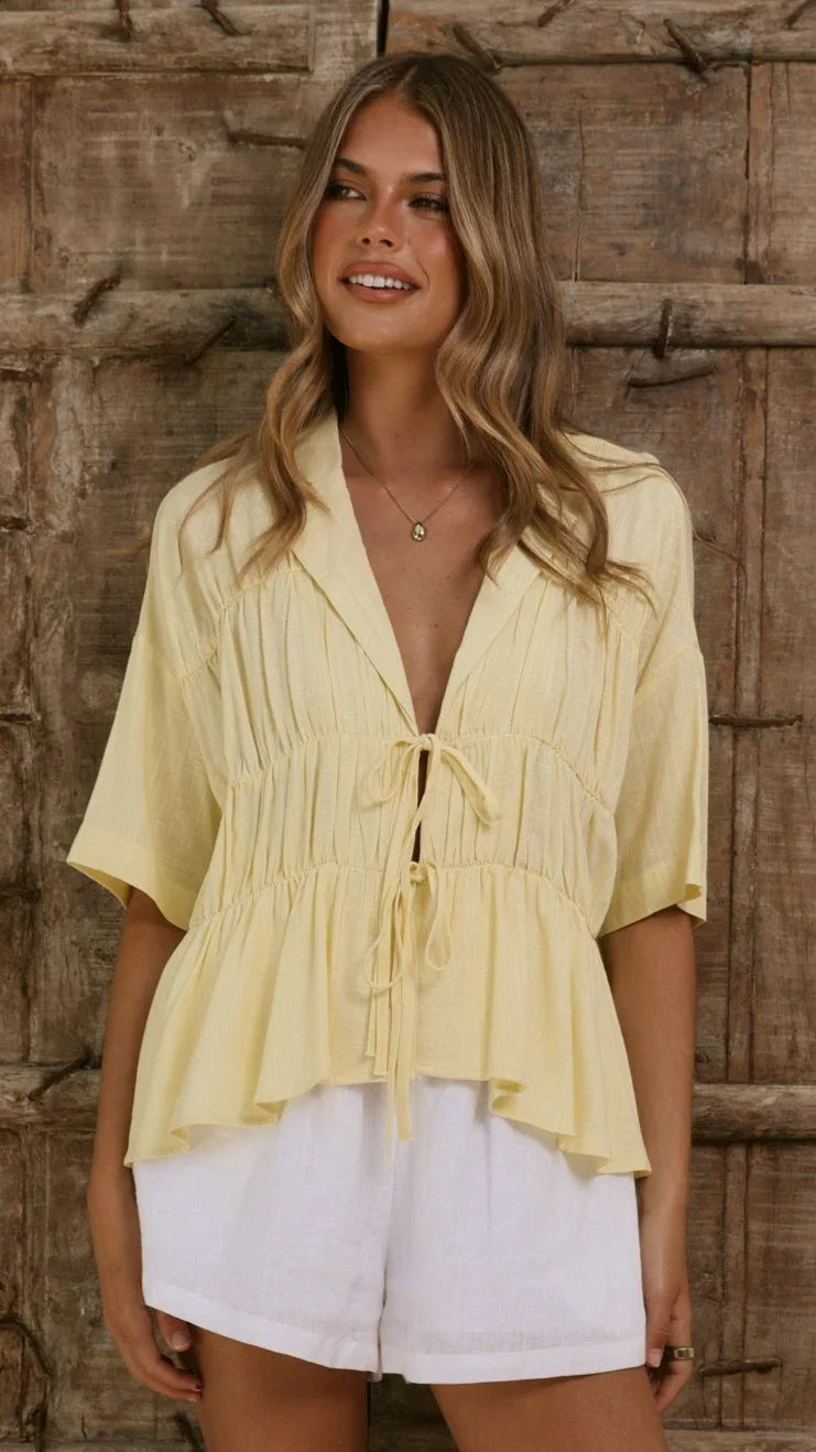 Kailey Top Yellow