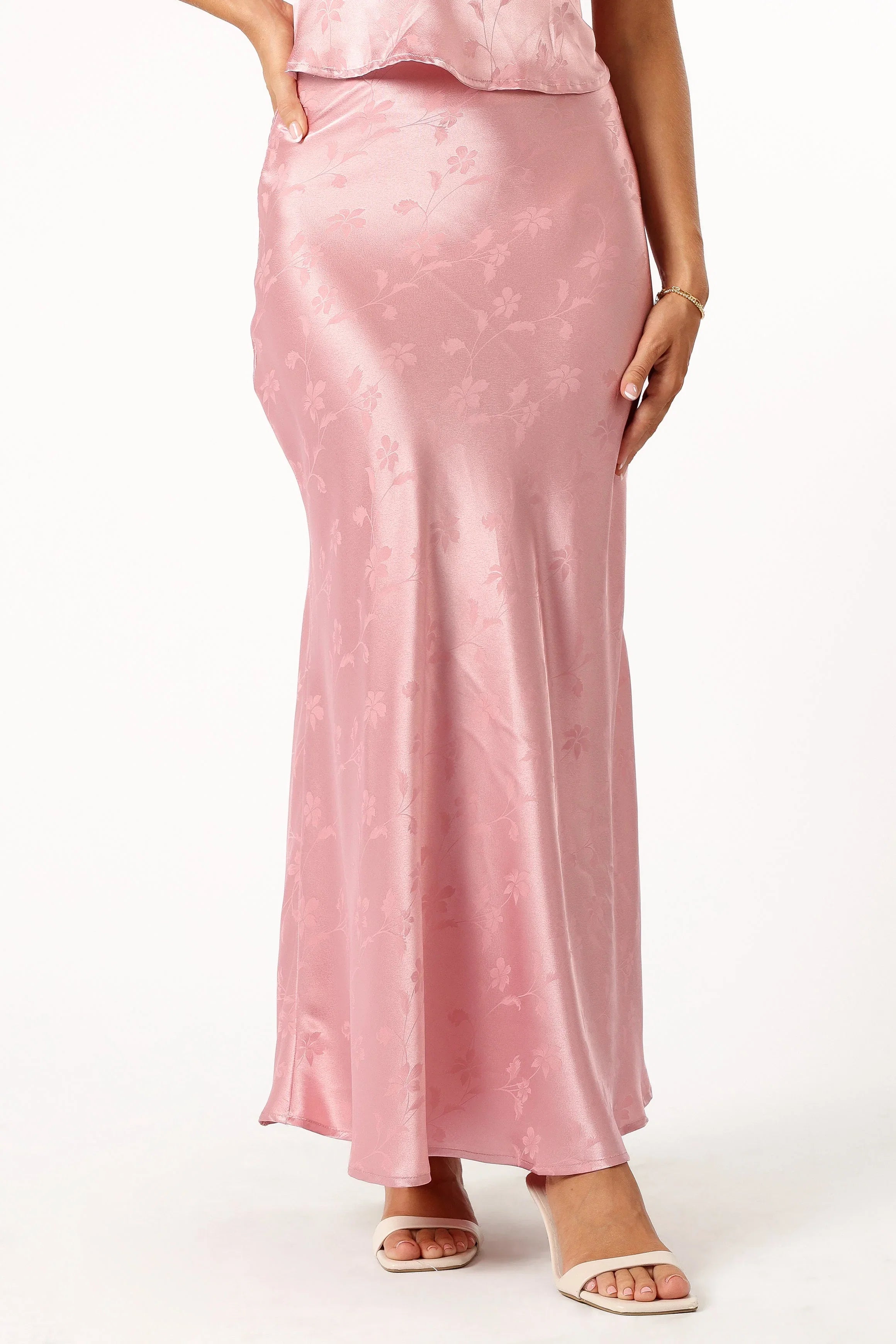 Belle Two Piece Set Dusty Rose