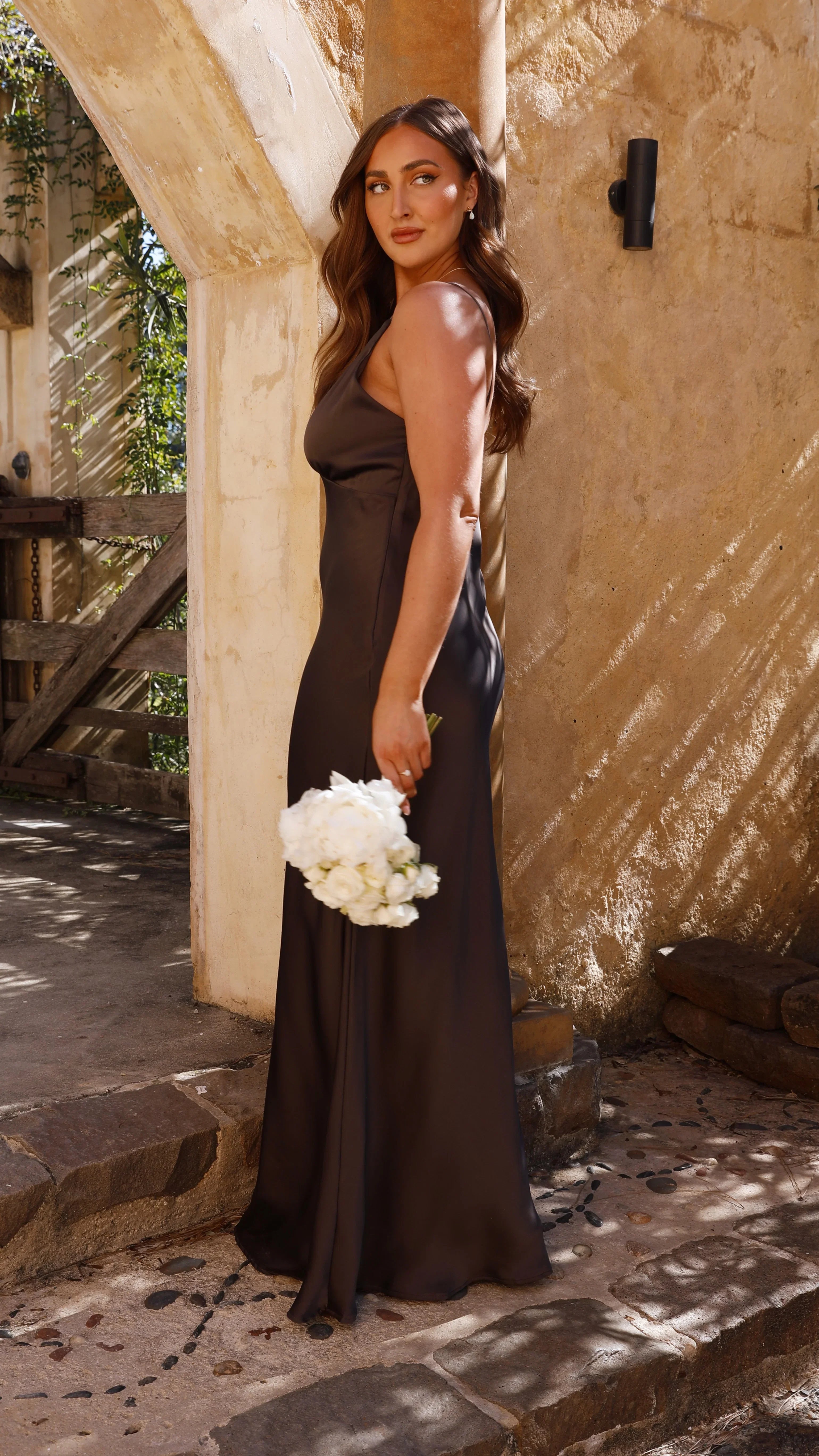Ziah Maxi Dress Espresso