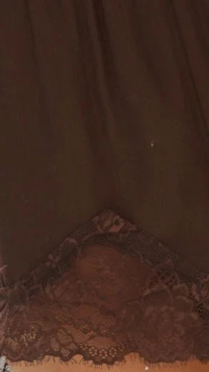 Makoa Lace Shorts Chocolate