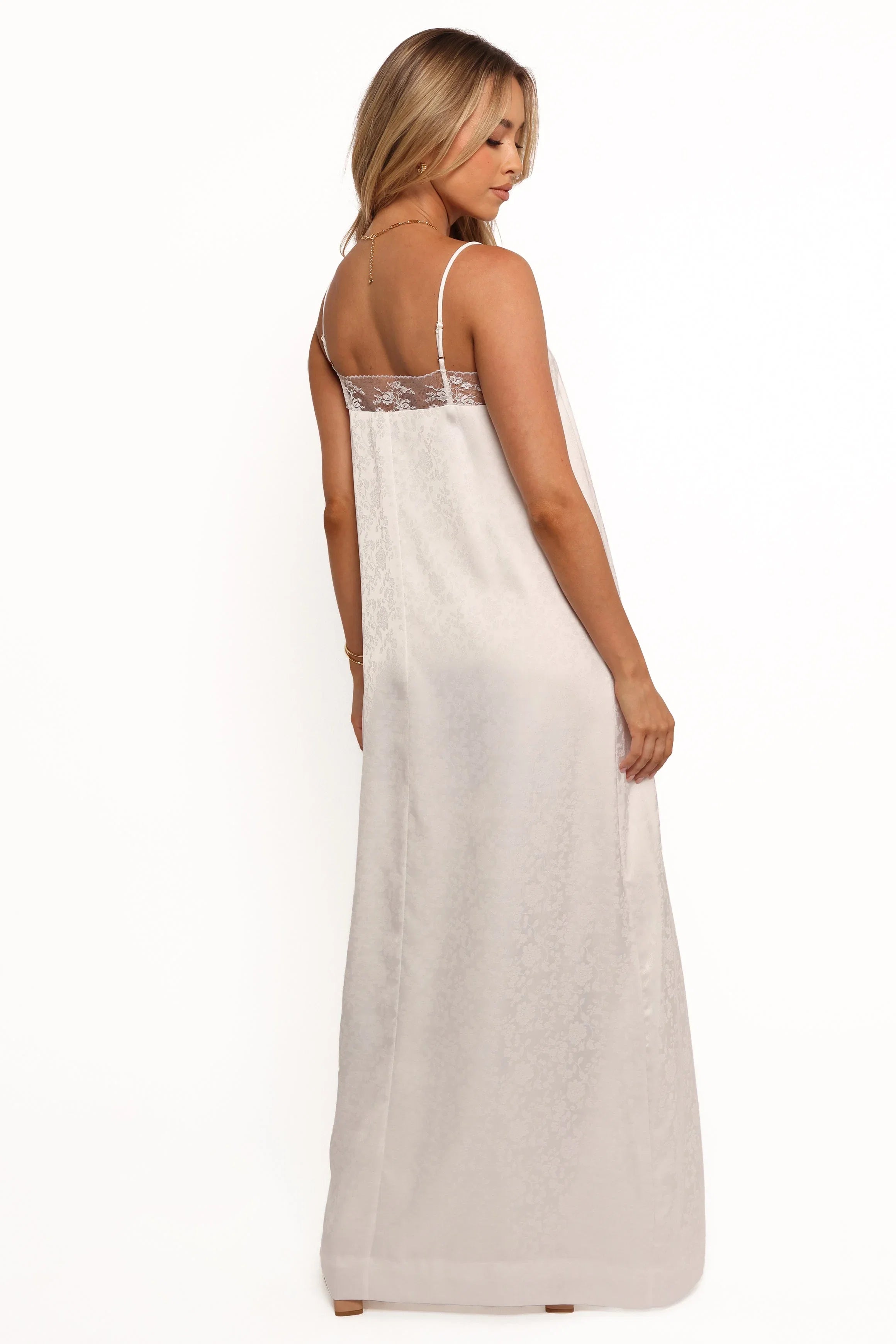 Alisha Maxi Dress White