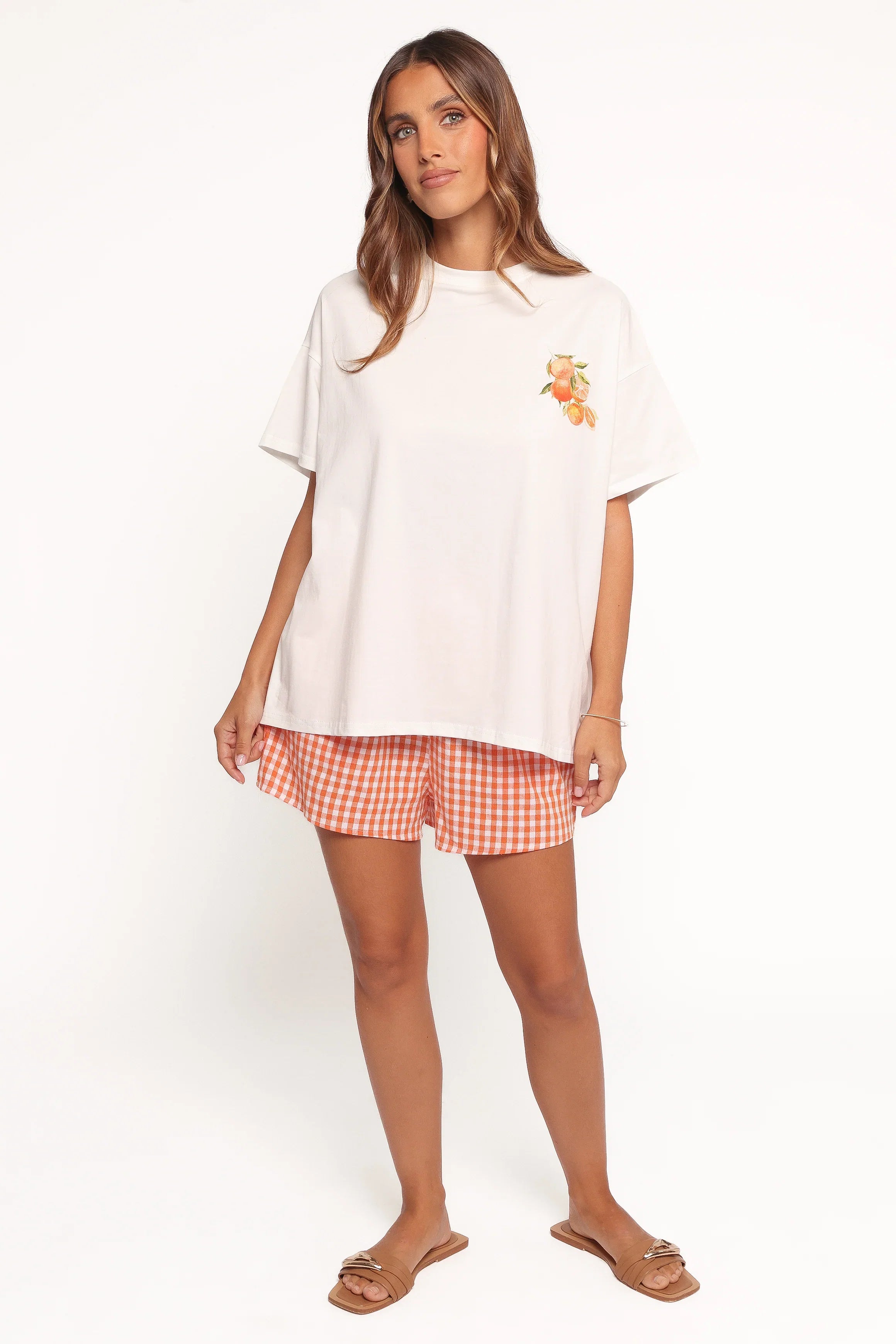 Emilia Short Set Aperol Orange