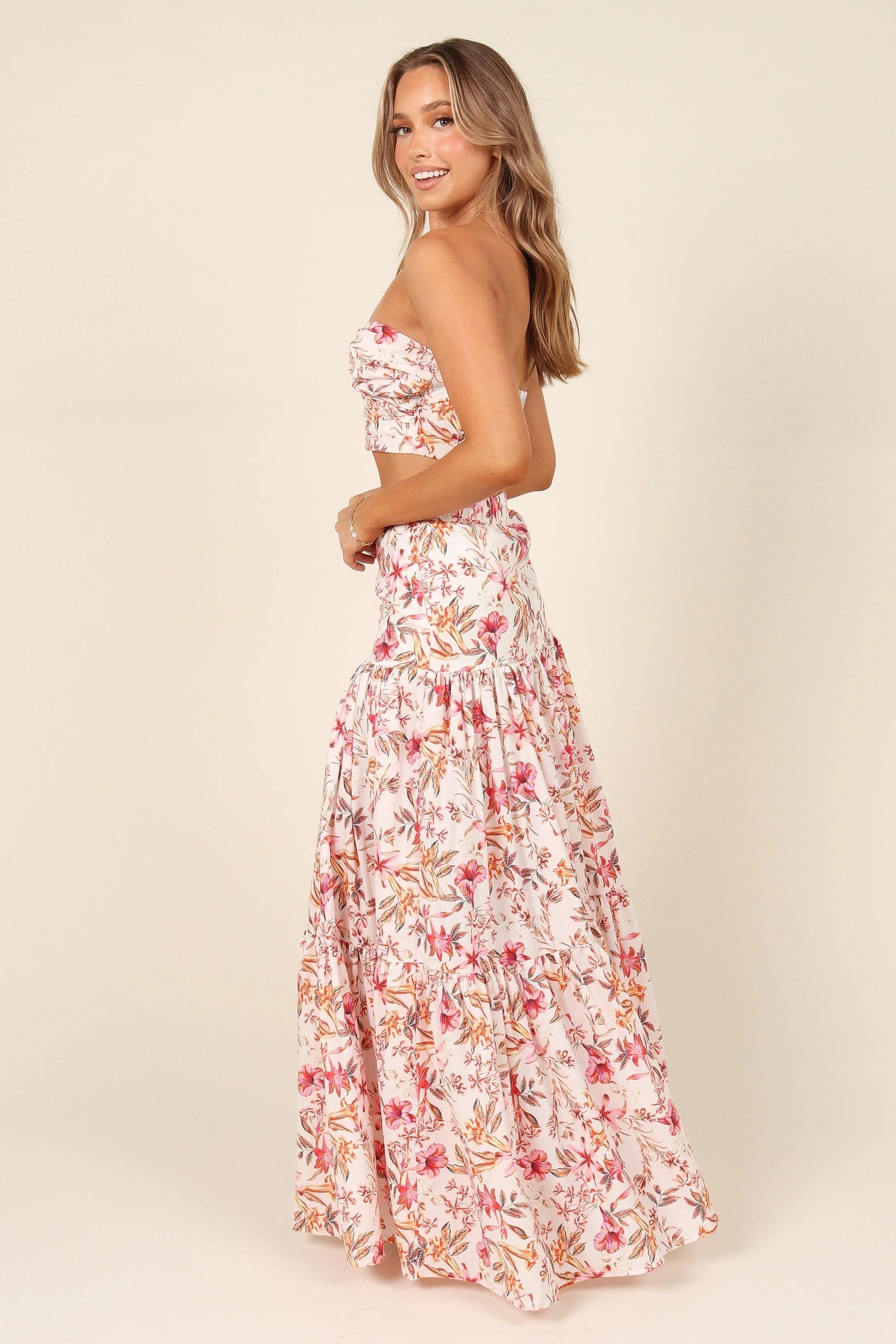 Hydra Top White Floral
