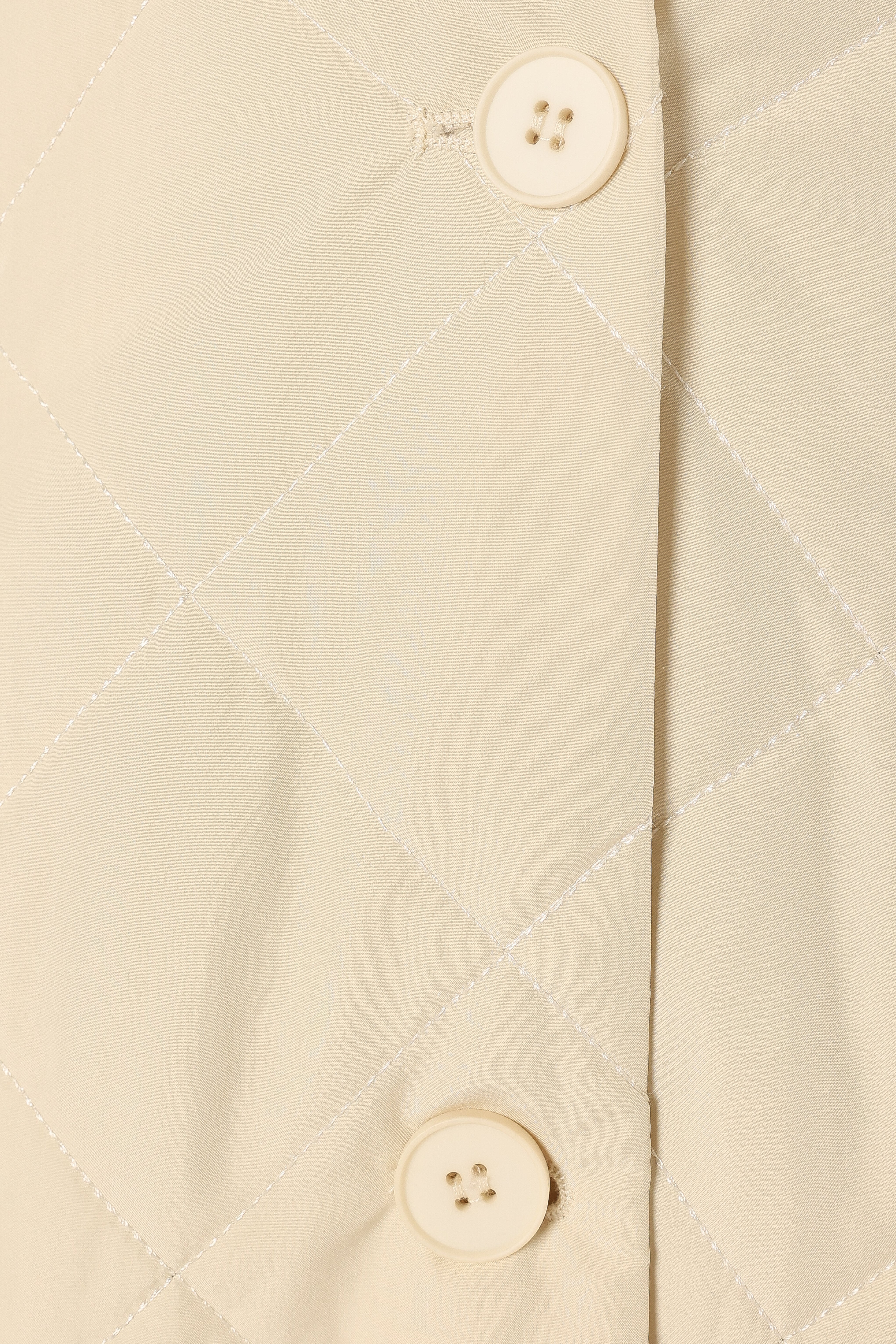 Clea Quilted Jacket Bone