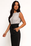 Grace Knit Vest Grey
