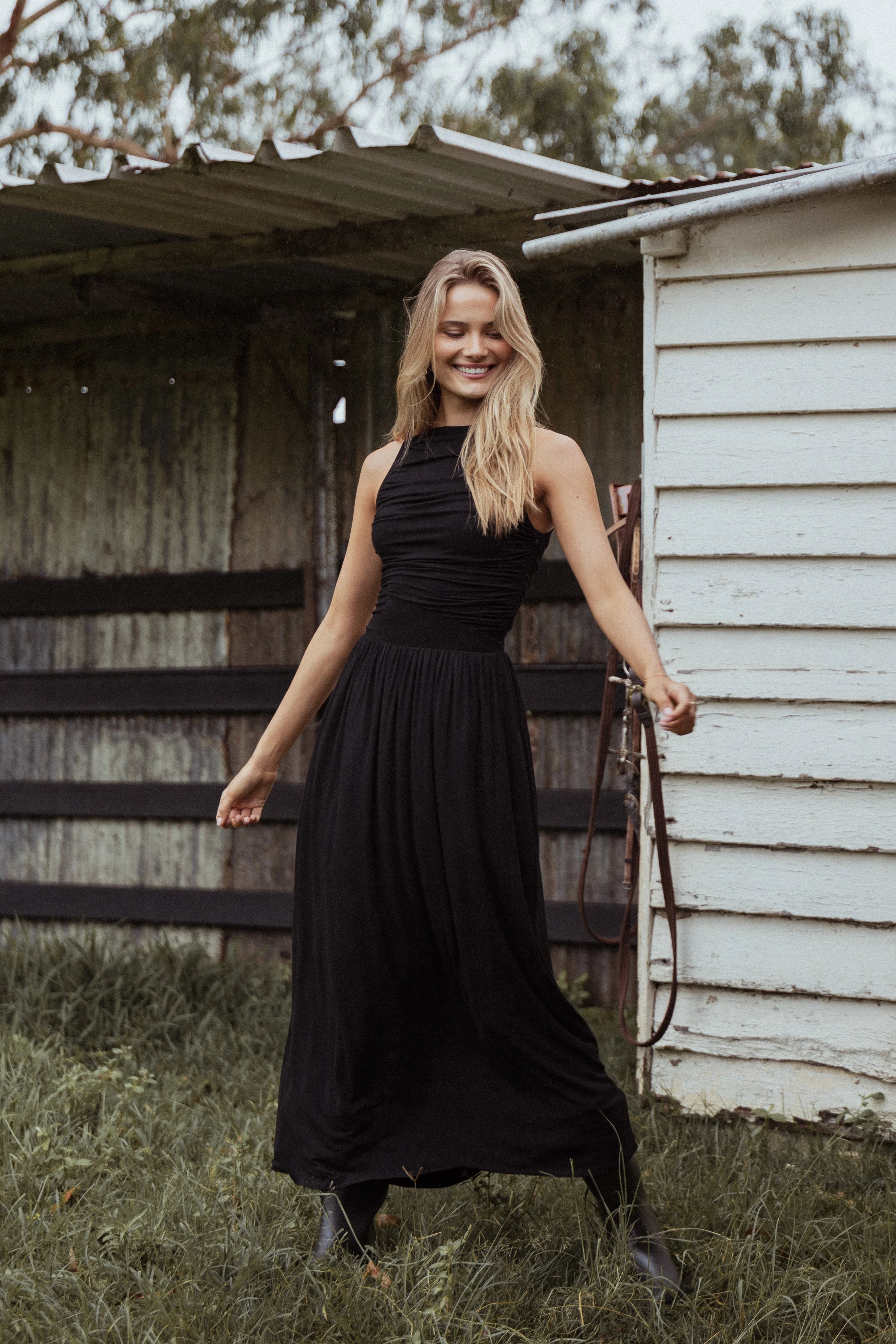 Shirley Maxi Dress Black