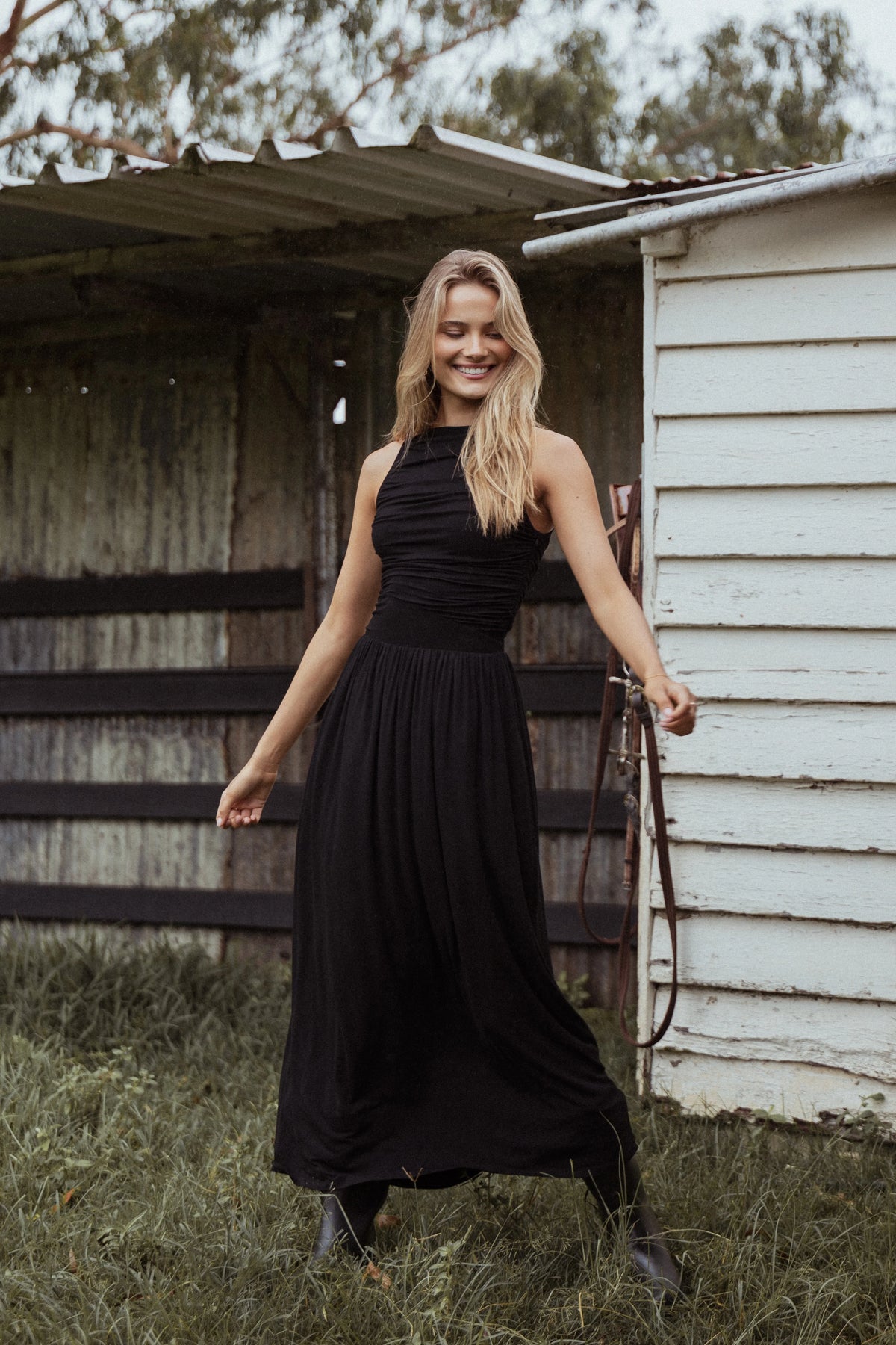 Shirley Maxi Dress Black