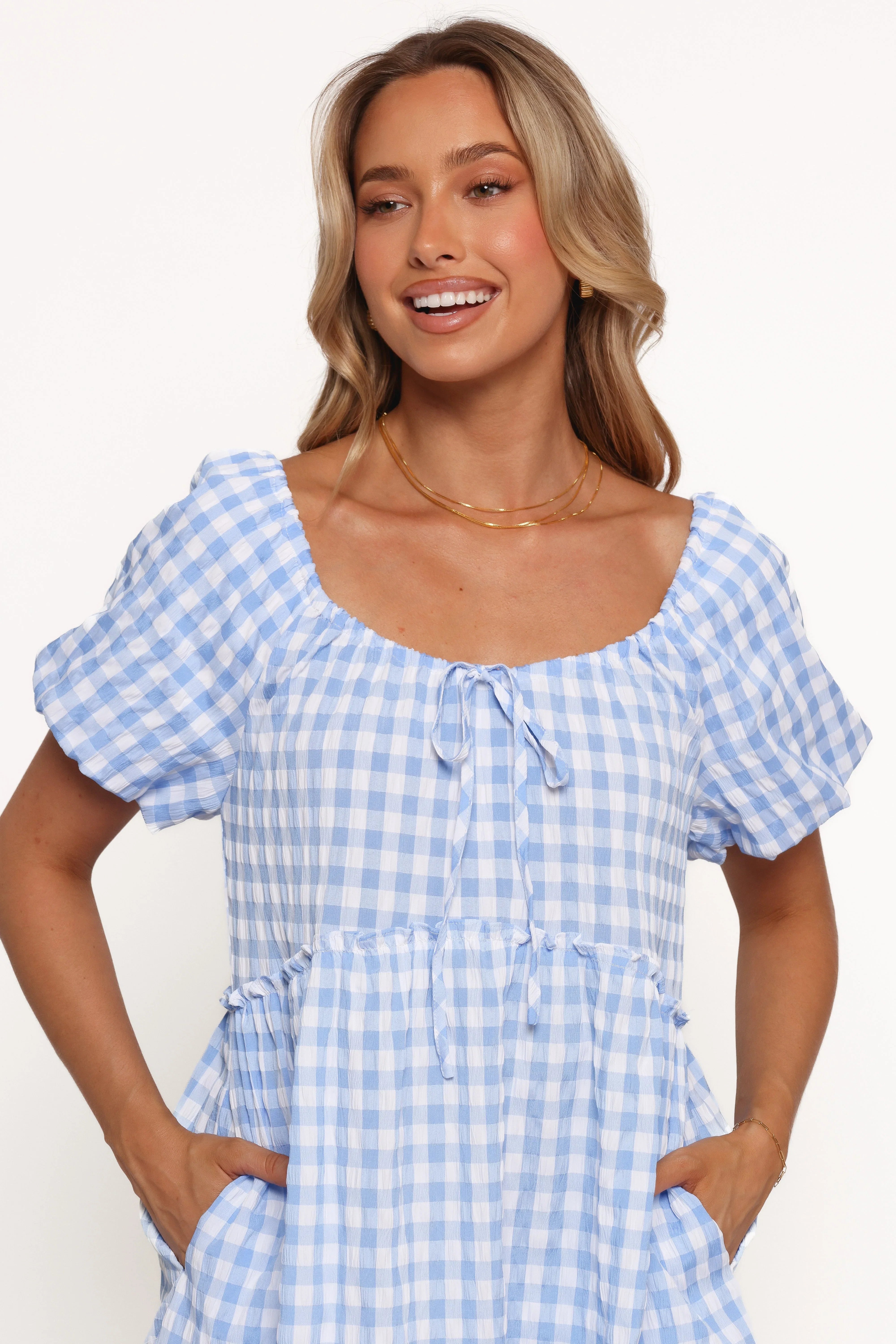 Dorothea Mini Dress Blue