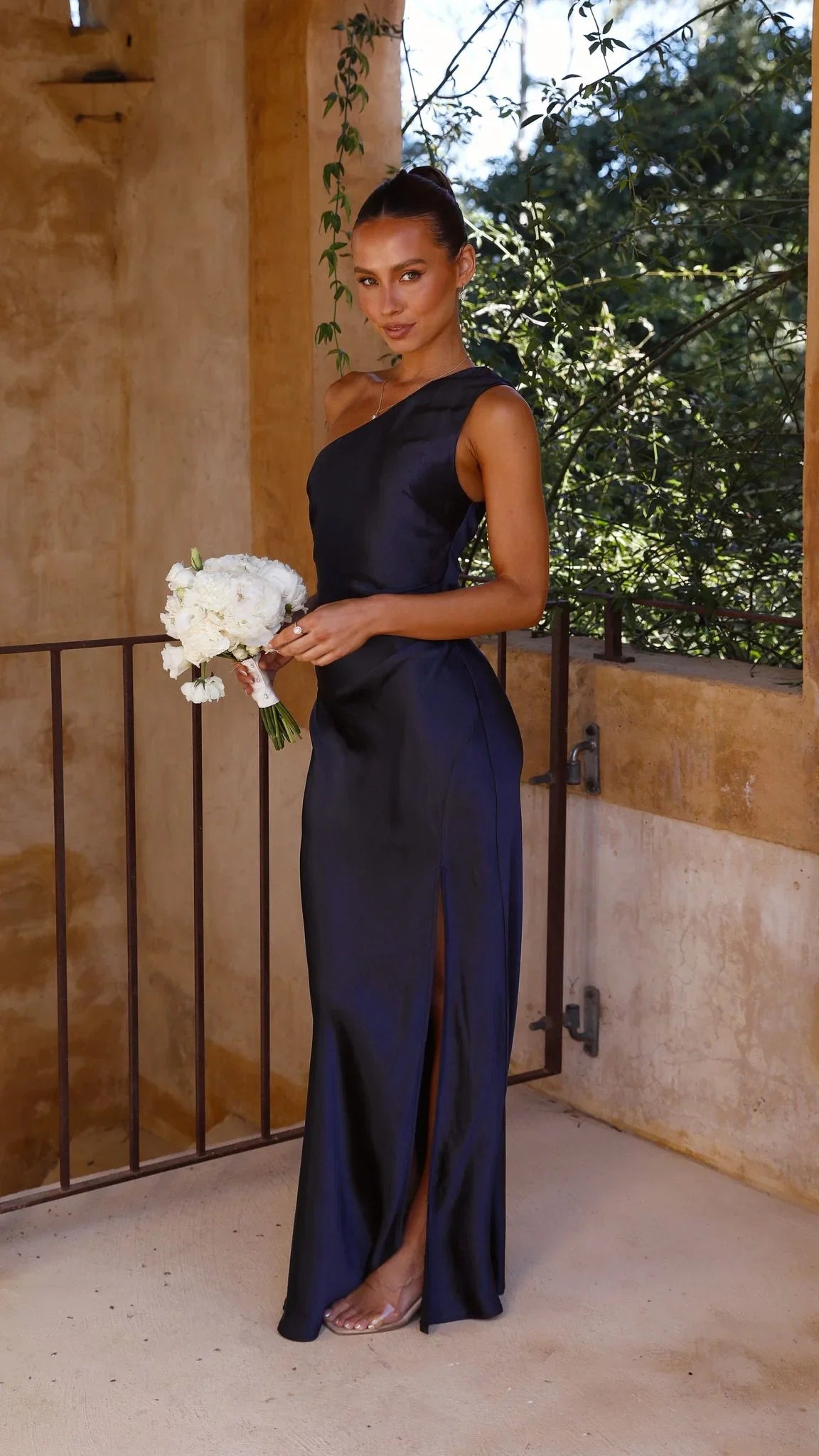 Victoria Maxi Dress Navy