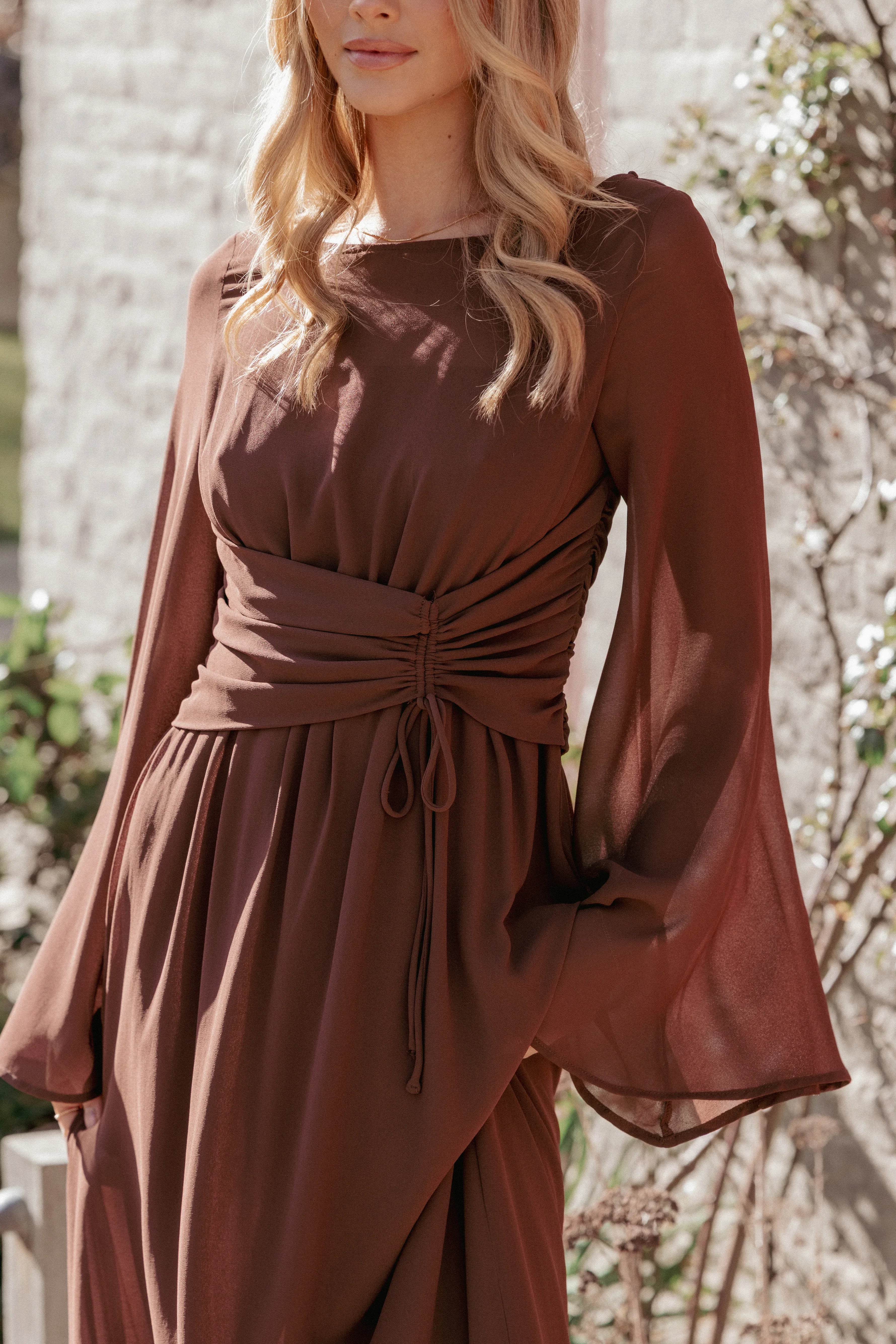Samara Maxi Dress Brown