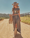 Lone Star Muse Graphic Muscle Tee