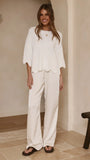 Bronnie Top White