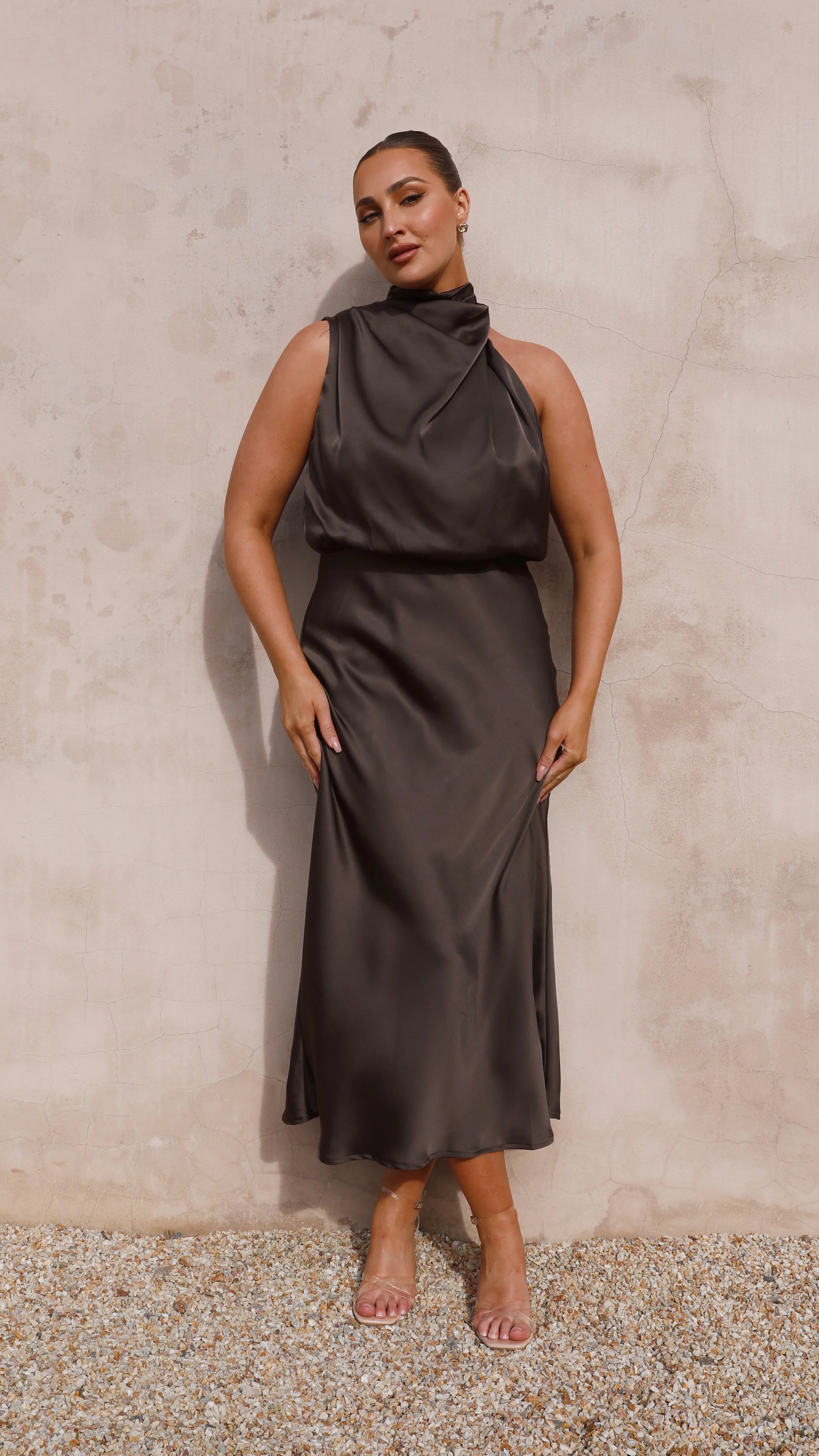 Esther Maxi Dress Espresso