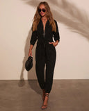 Rinko Tie Waist Jumpsuit