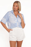 Riva Short Sleeve Shirt Shell Print