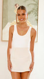 Jessica Skort Natural Linen Blend