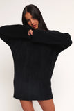 Mitchell Knit Mini Dress Black