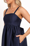 Isla Midi Dress Navy