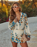 Talaeh Printed Mini Skirt