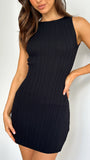 Alexa Mini Dress Black