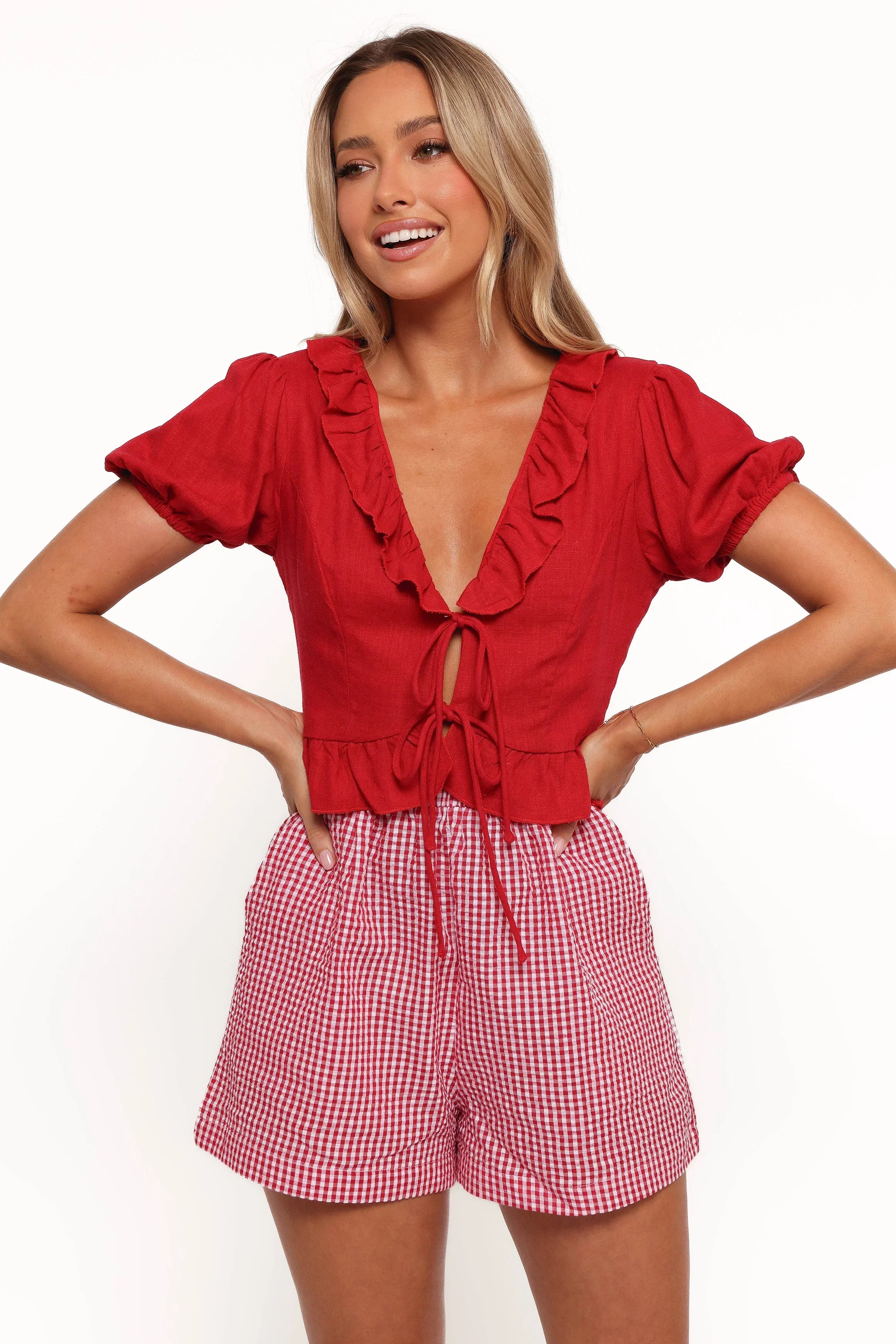 Andra Top Red