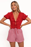 Andra Top Red