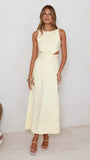 Kimberley Maxi Dress Yellow