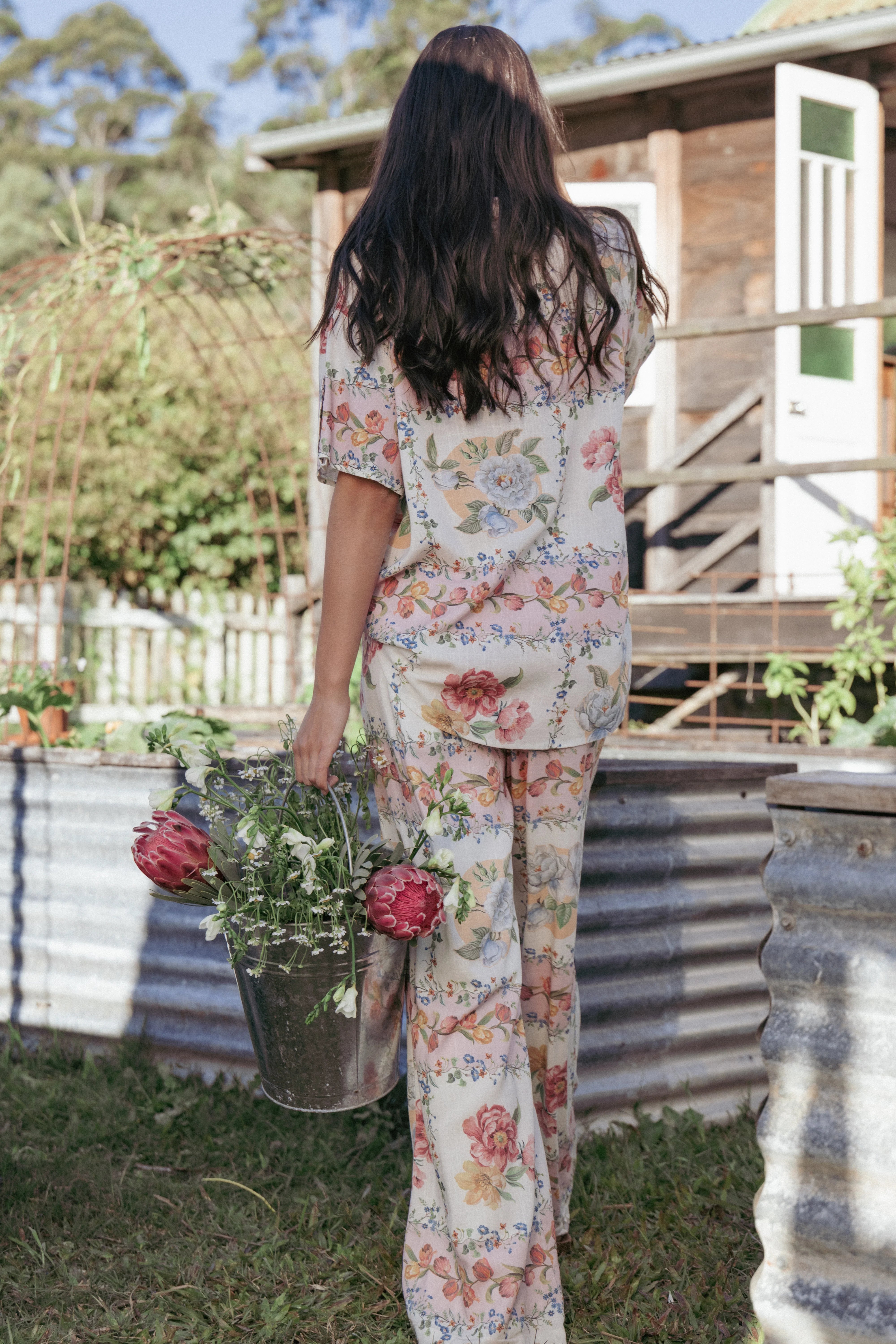 Cascais Pants Rose Tile