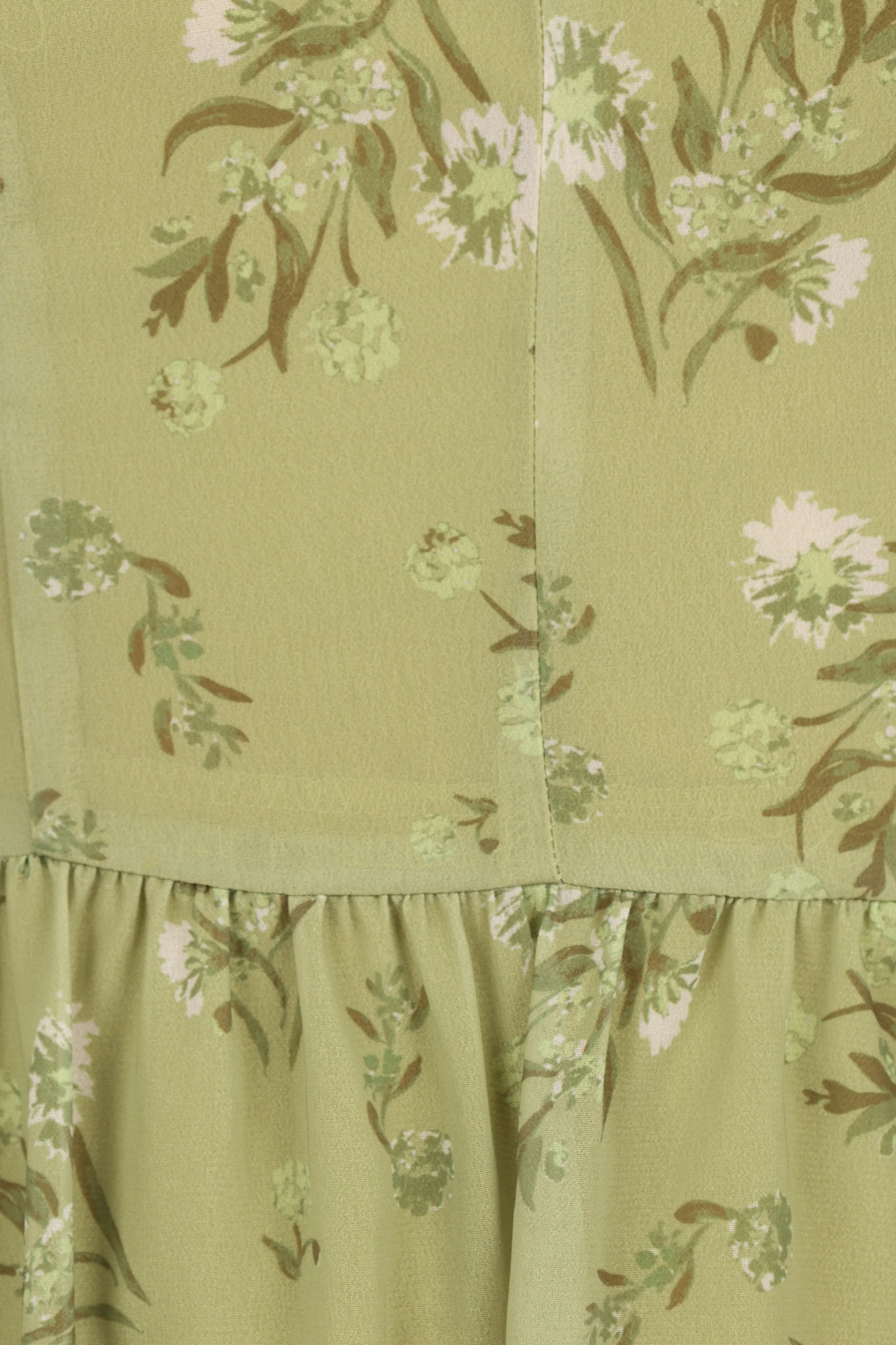 Alina Maxi Dress Sage Botanica