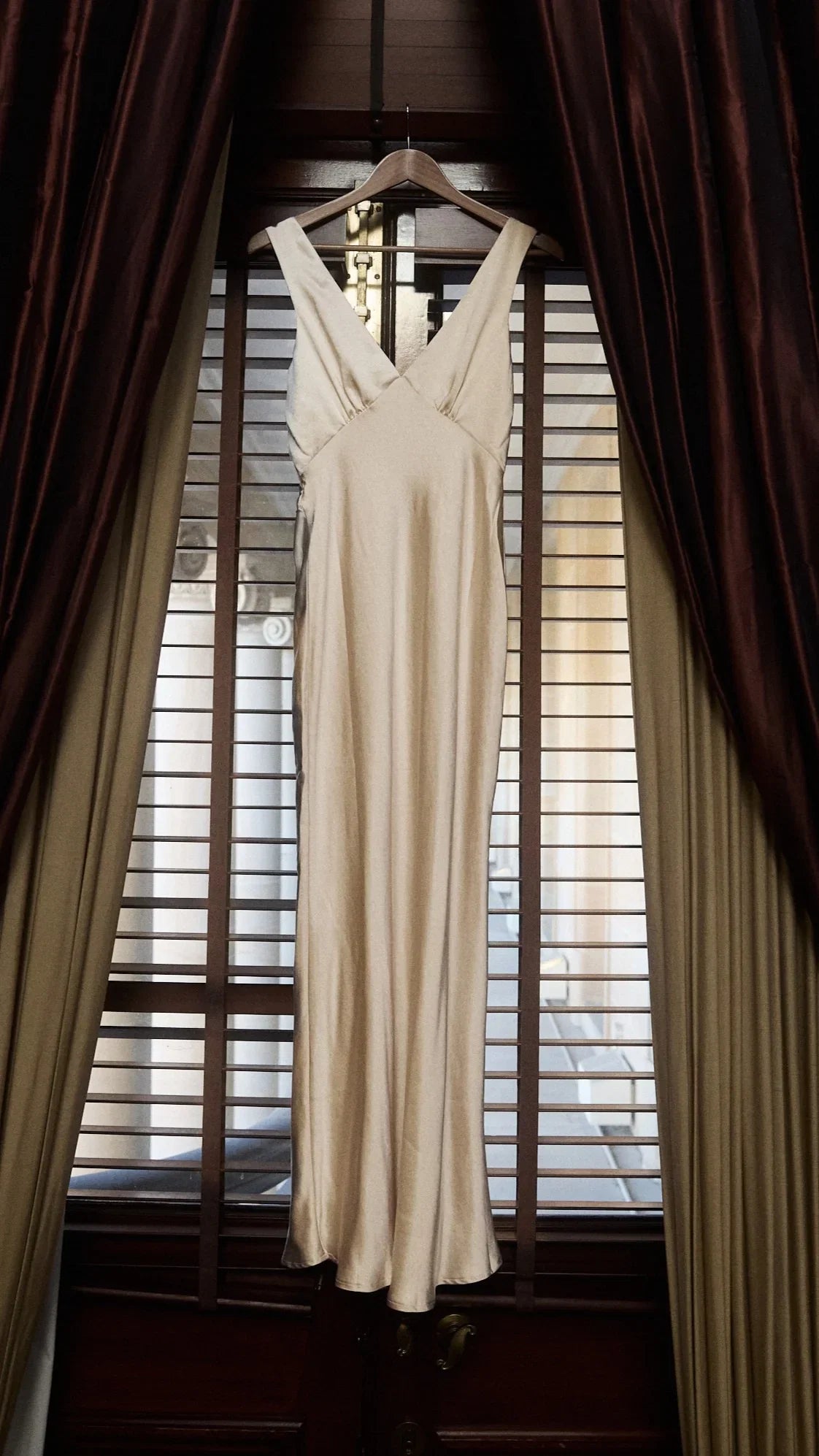 Sofia Maxi Dress Champagne