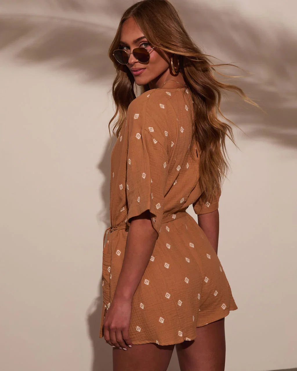Artisan Aura Waist Tie Romper